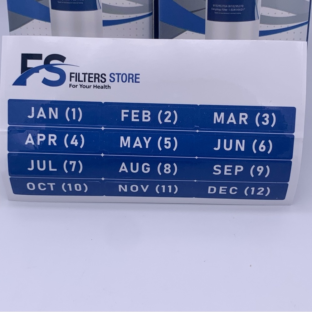 Filters Store  ( 2 ) Fridge Water Filters EDR1RXD1/  W10295370A  White NEW!! - Picture 9 of 12